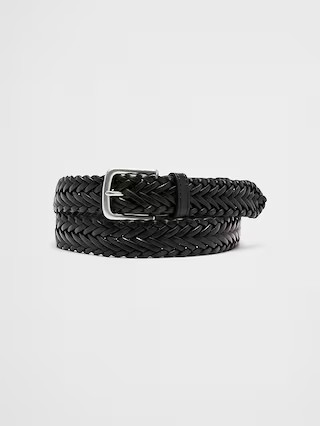 Braided Leather Belt | Banana Republic Factory