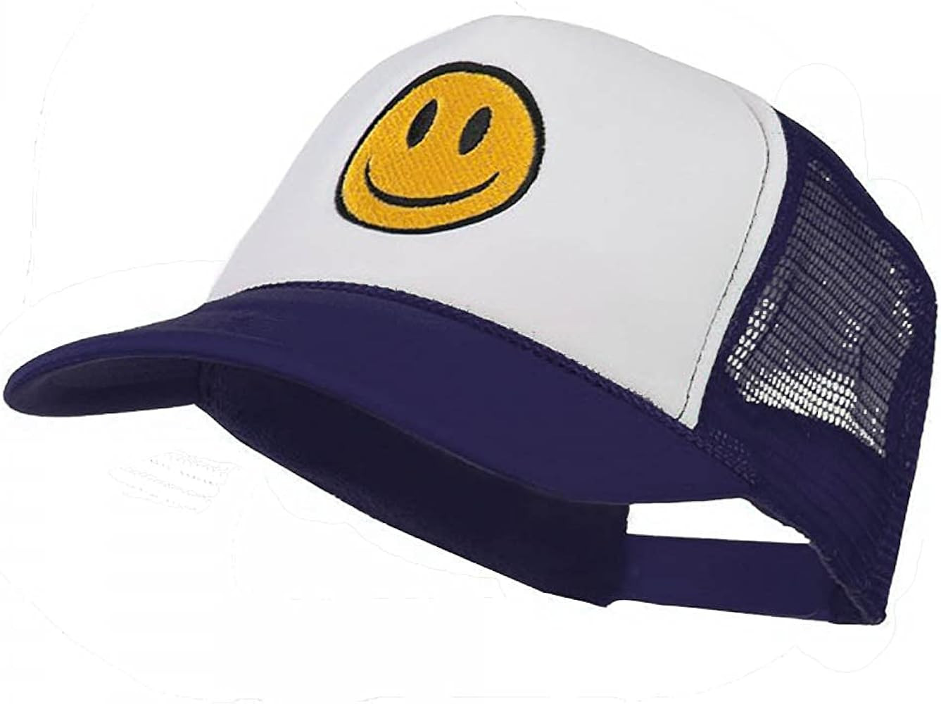 e4Hats.com Smile Face Embroidered Foam Mesh Back Cap | Amazon (US)