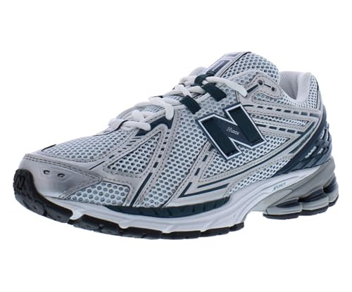 New Balance Men's 1906 Sneakers, Silver Metallic/Deep Ocean/White, Size 10 | Amazon (US)
