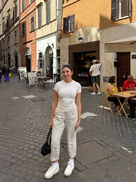 cute, casual outfit for a day in Italy 🤍

#LTKFindsUnder100 #LTKSeasonal #LTKStyleTip