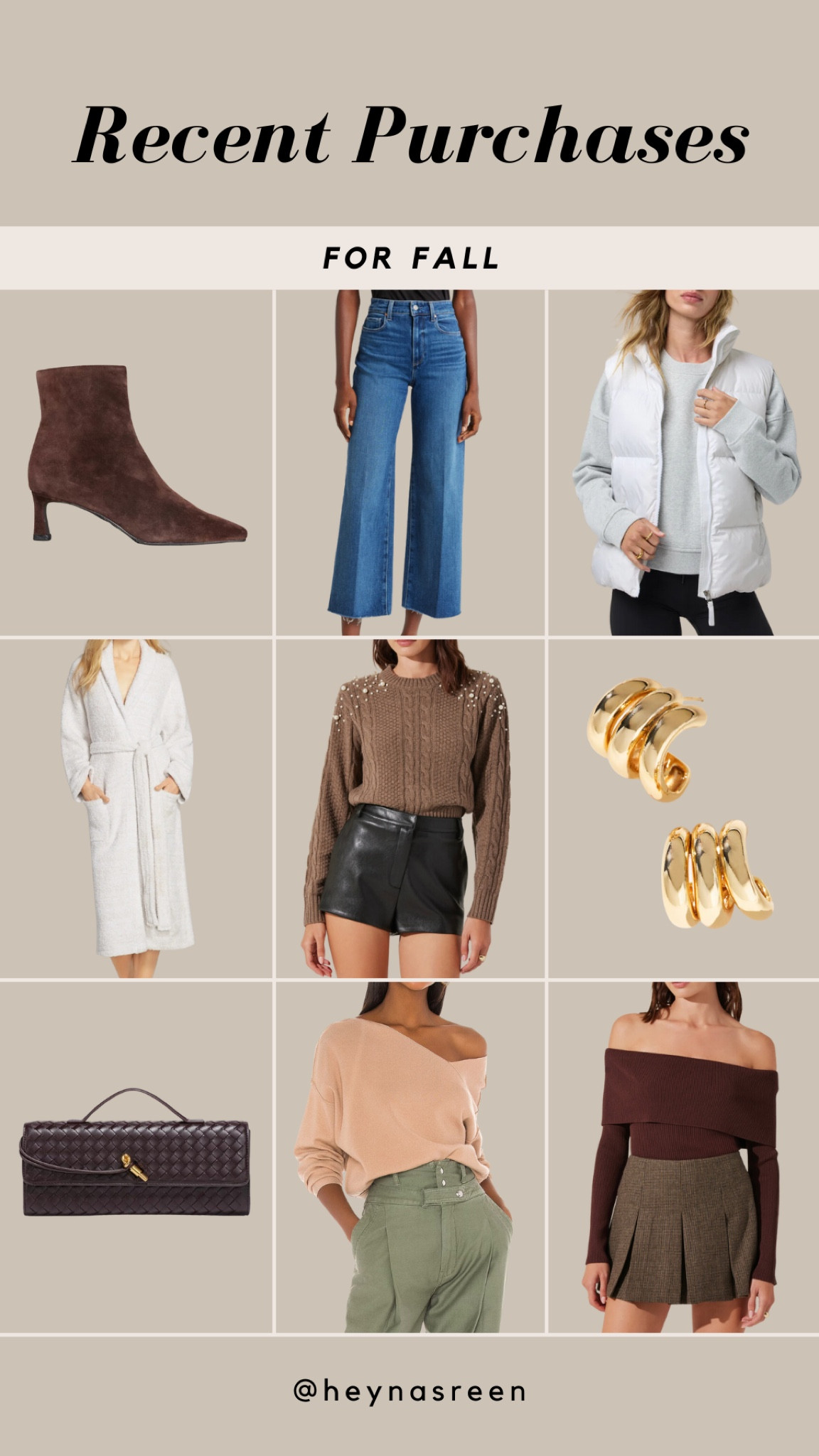 My recent purchases! So excited to wear these this fall

#LTKStyleTip #LTKFindsUnder100 #LTKSeasonal