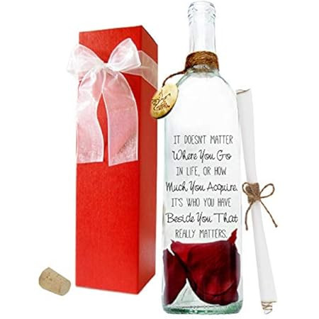 Message In A Bottle "LOVE" Personalized Gift for Him or Her | Amazon (US)