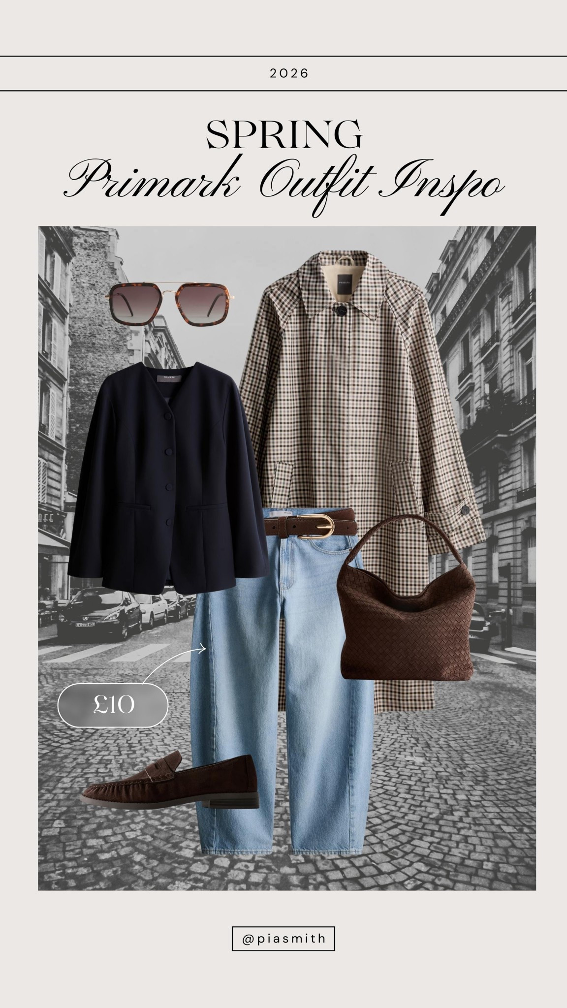 Spring Primark outfit inspo ✨

Trench coat, car coat, check coat, blazer, cinched blazer, barrel leg jeans, suede loafers, spring outfit

#LTKspring #LTKwinter #LTKuk