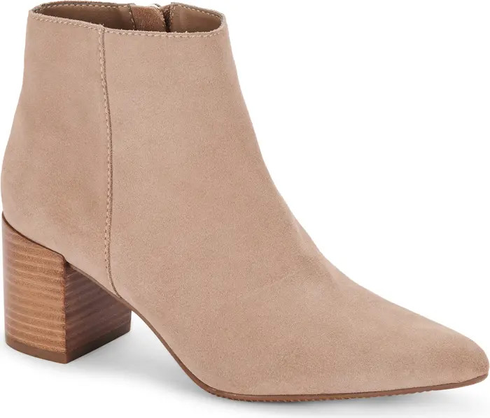 Tasel Waterproof Block Heel Bootie | Nordstrom