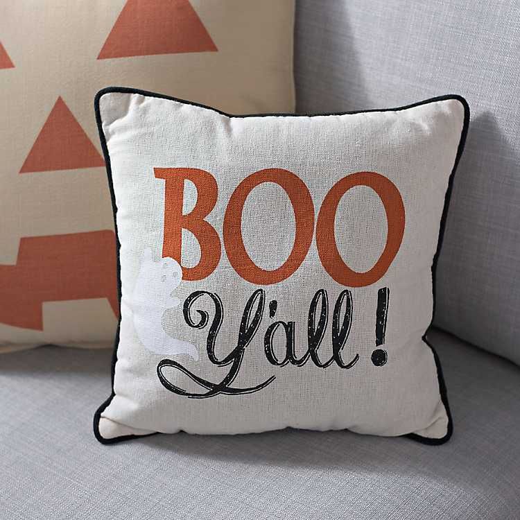 Boo Y'all Halloween Pillow | Kirkland's Home