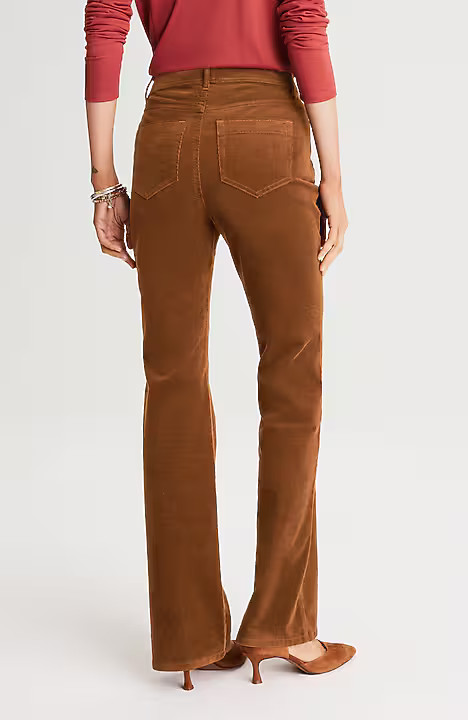 High-Rise Corduroy Flared Jeans | J. Jill