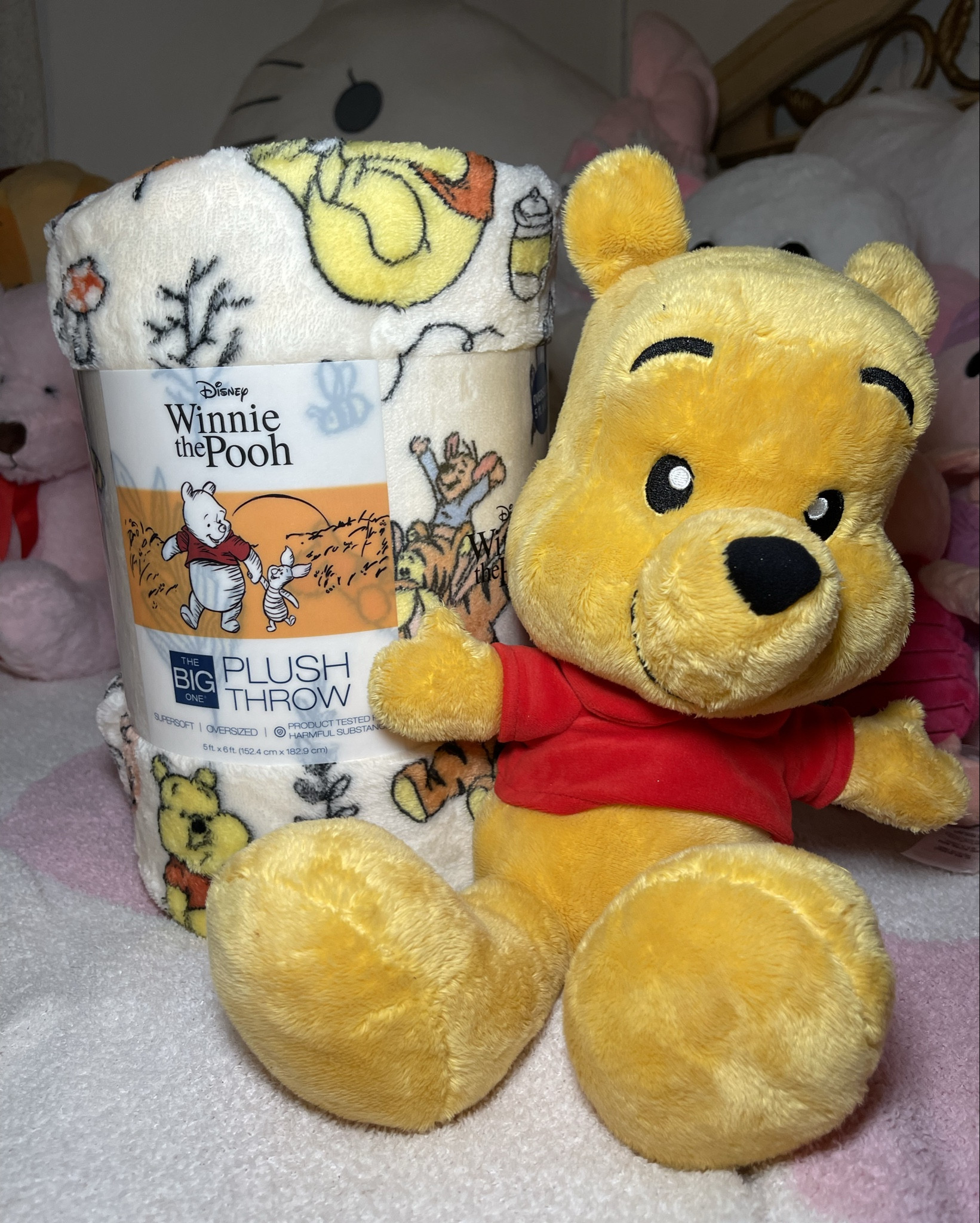 WINNIE THE POOH BLANKET!💛🍯 so cute and soft and oversized 🥹🧸 #pooh #disney #poohblanket

#LTKFallSale #LTKHome #LTKU