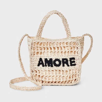 Top Handle Crochet Tote Handbag - Universal Thread™
This item is not available

 | Target