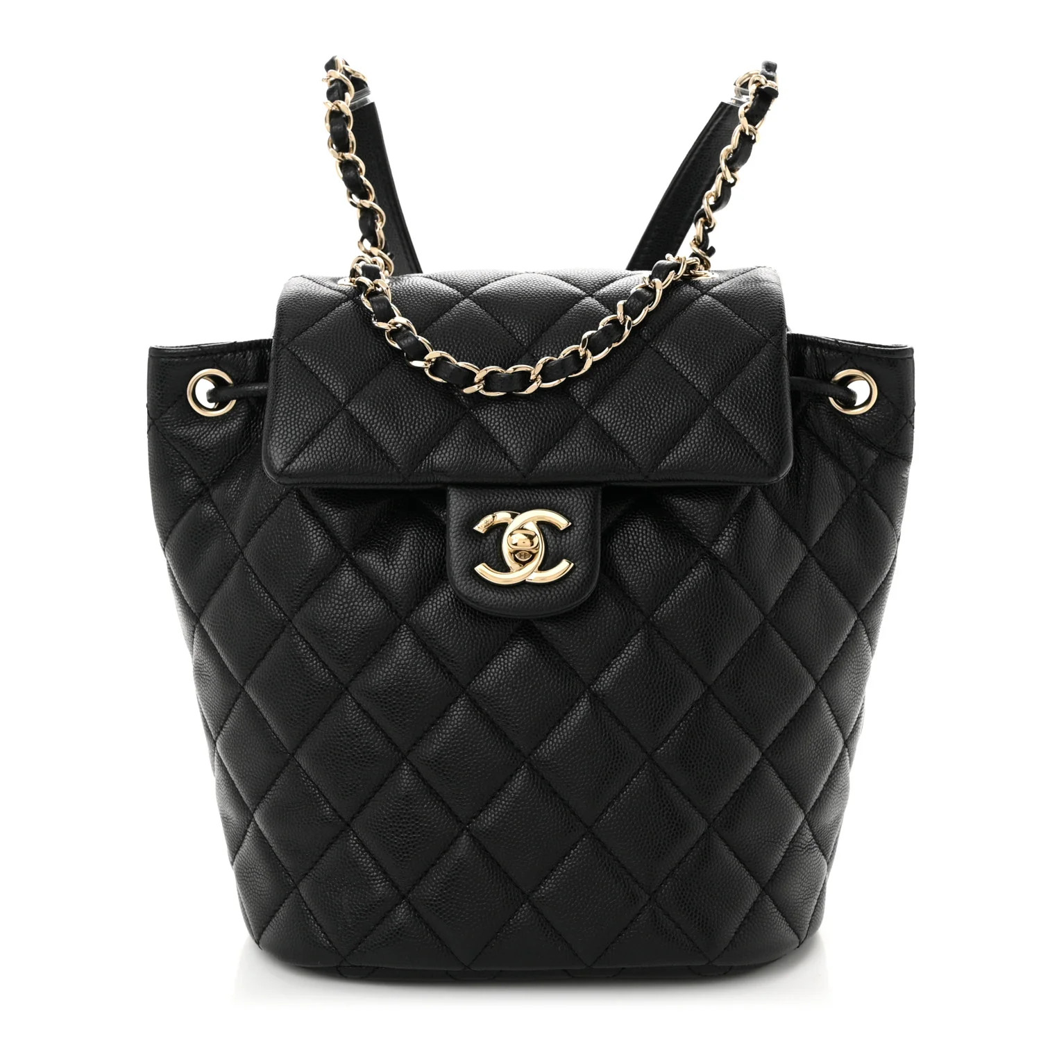 Chanel Caviar Quilted Mini Urban Spirit Backpack Black 1725152 | FASHIONPHILE (US)