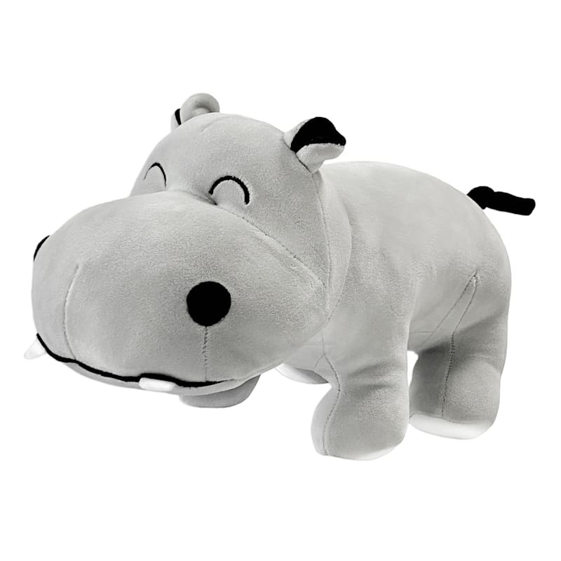 Tiny Dreamers Hippo Plush Pillow, 11" | At Home