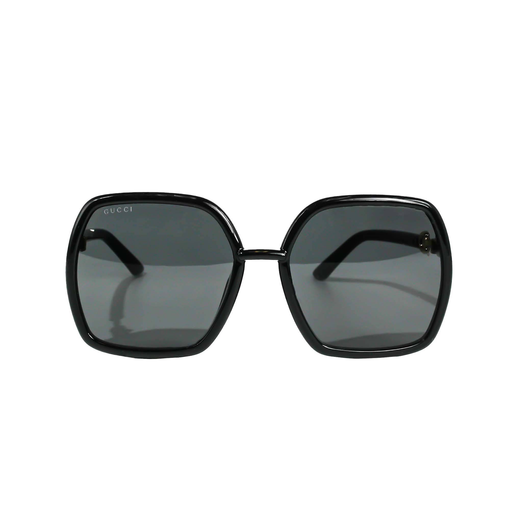 Gucci Adult Female Grey Polygonal Sunglasses - GG0890SA-001 - Walmart.com | Walmart (US)