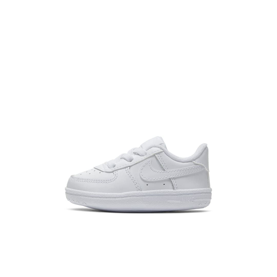 Nike Force 1 Crib Baby Bootie Size 4C (White/White) CK2201-100 | Nike (US)