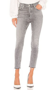 AGOLDE Nico High Rise Slim in Risk from Revolve.com | Revolve Clothing (Global)