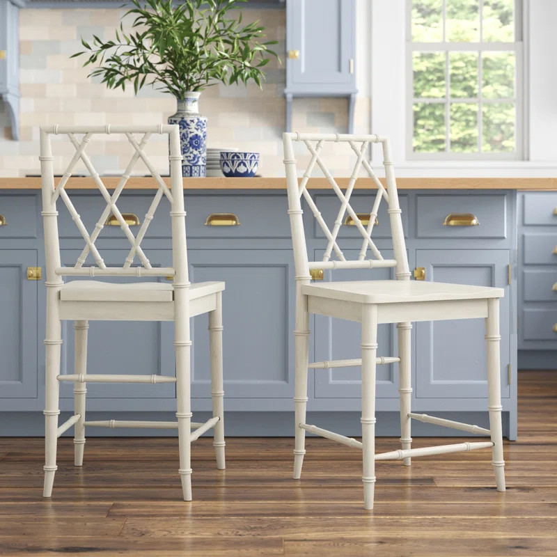 Teague Solid Wood Bar Stool | Wayfair North America
