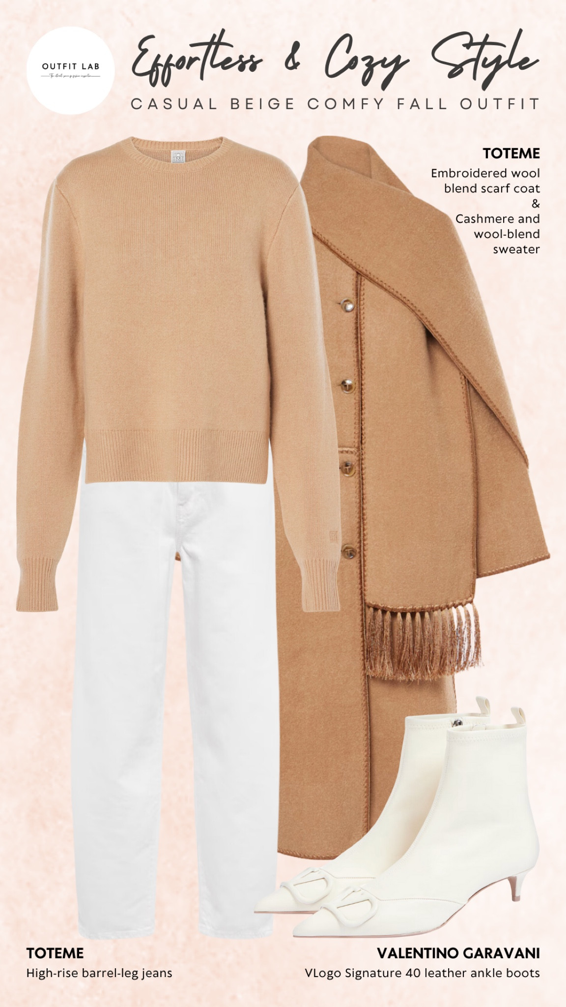 Casual Beige Comfy Fall Outfit: Effortless & Cozy Style – Shop Now!

Stay cozy and stylish this fall with a casual beige outfit. Featuring a comfortable Toteme coat, sweater, and jeans for a laid-back yet chic look. Paired with sleek Valentino Garavani boots, this outfit is perfect for effortless autumn days. Shop now to elevate your fall wardrobe with this comfy and stylish ensemble!

#LTKSeasonal #LTKStyleTip #LTKFallSale