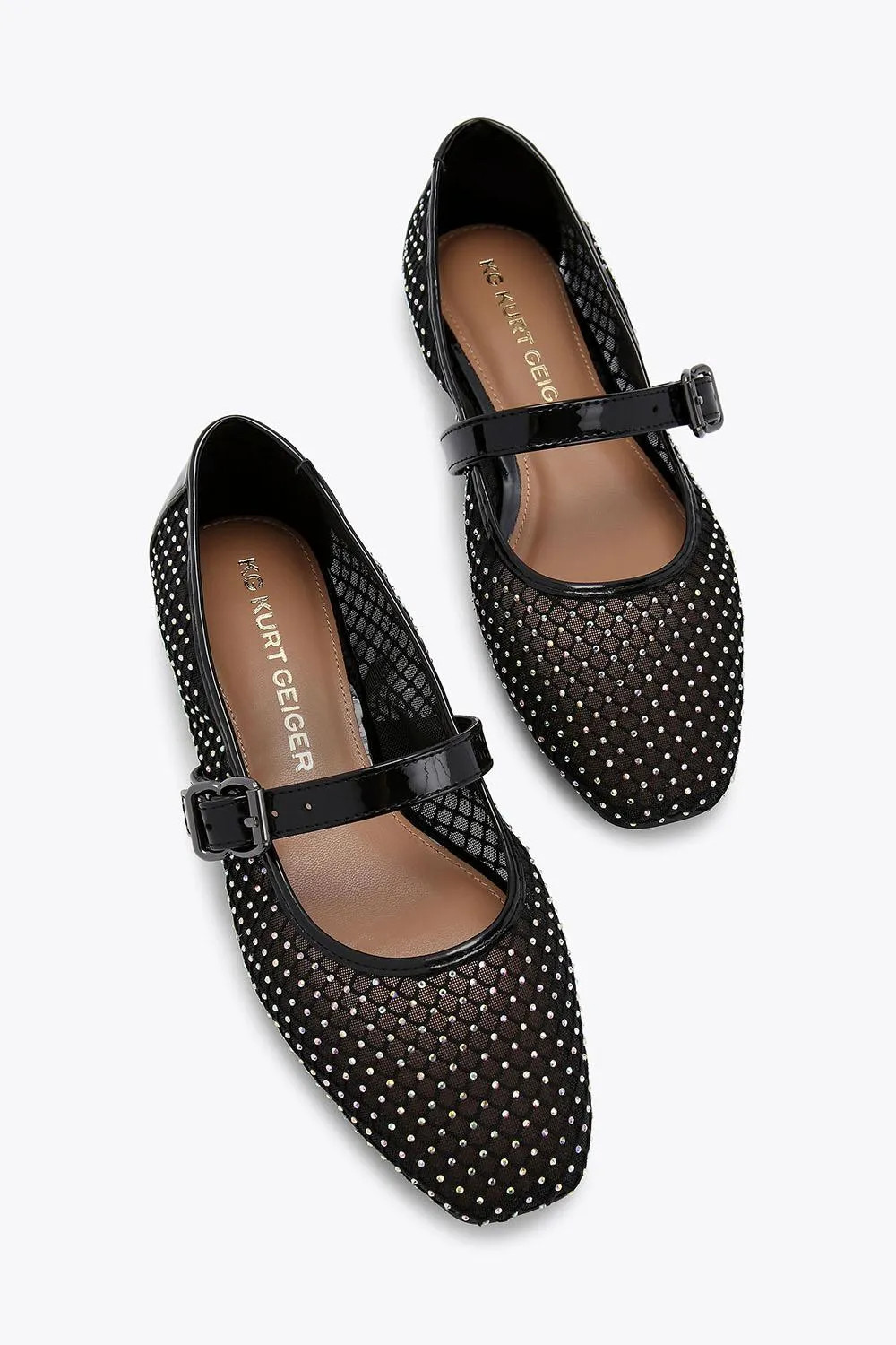 Flats | 'Nina Mesh'  Flats | KG Kurt Geiger | Debenhams UK