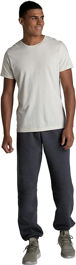 Fruit of the Loom Eversoft Fleece Elastic Bottom Sweatpants with Pockets, Relaxed Fit, Moisture W... | Amazon (US)