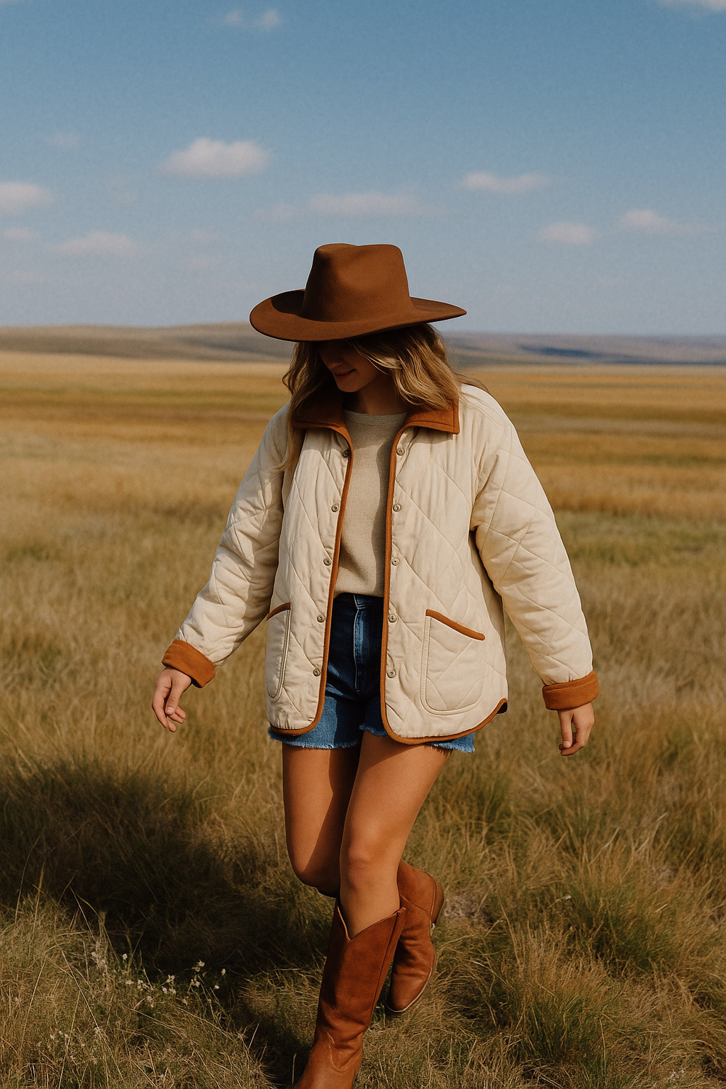 Denim shorts and quilted jacket w corduroy lining! Obsessed spring cowgirl vibes

#LTKSeasonal #LTKootd #LTKTravel
