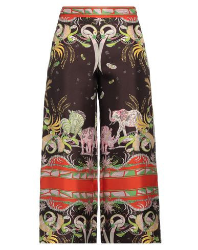 Pucci Woman Pants Dark brown Size 6 Silk | YOOX (US)