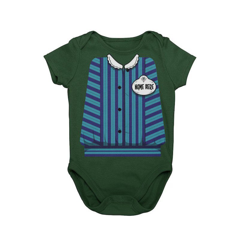 Baby Haunted Cast Member Halloween Costume Bodysuit | Baby Mansion Maid Cosplay Costume | MNSSHP ... | Etsy (US)