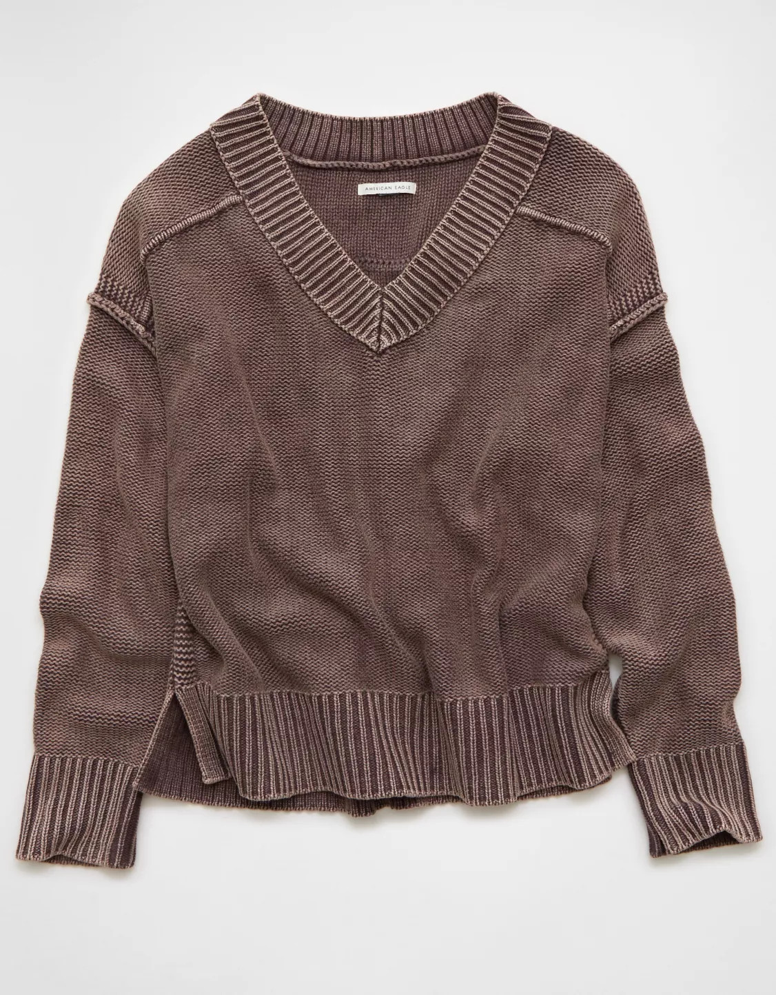 AE Long Weekend V-Neck Sweater | American Eagle Outfitters (US & CA)