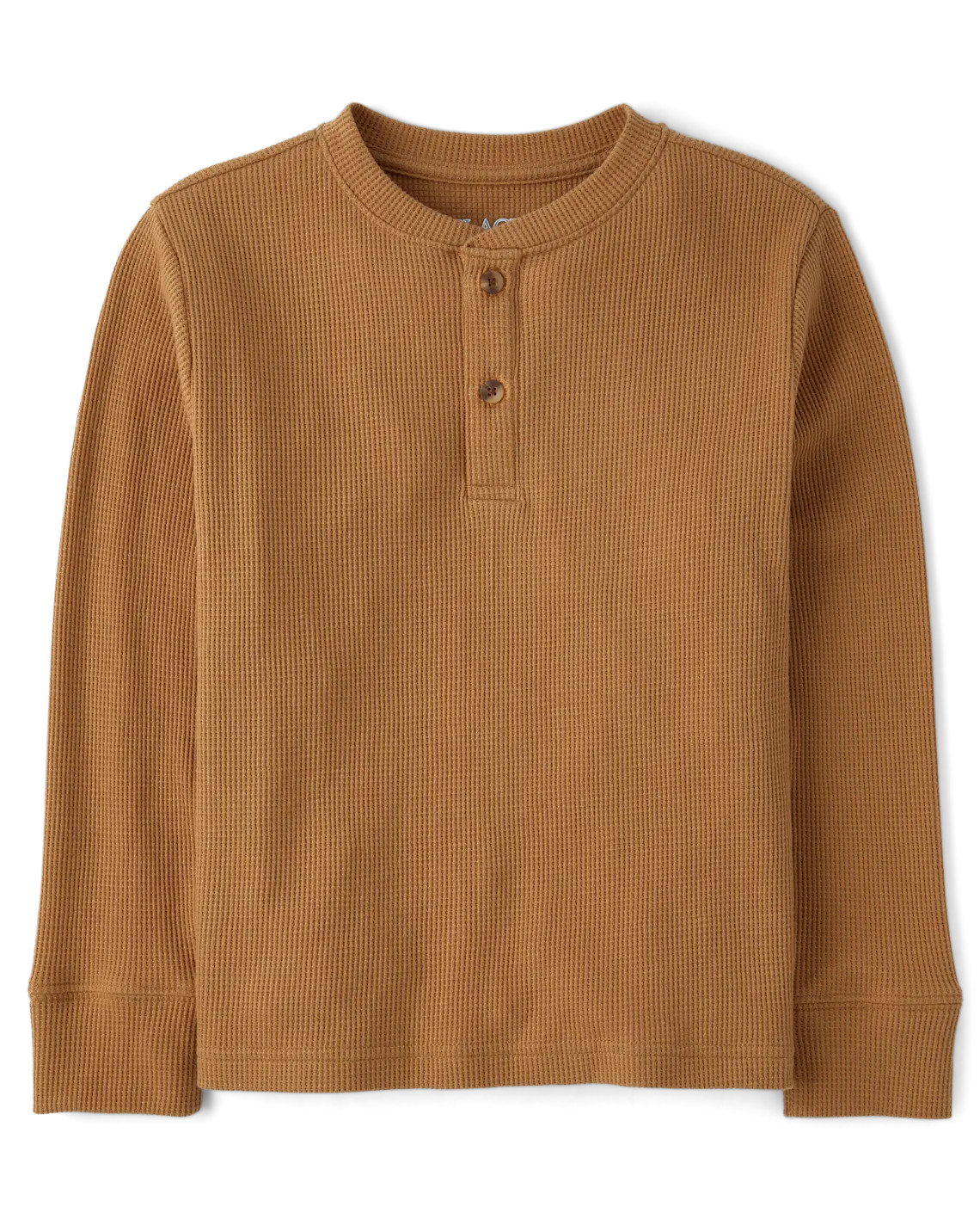 Boys Thermal Henley Top - brown | The Children's Place