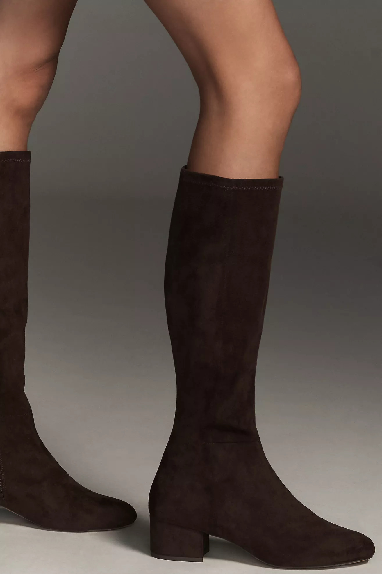 Silent D Block-Heel Knee-High Boots | Anthropologie (US)