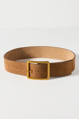 Wide Square Buckle Belt | Anthropologie (US)