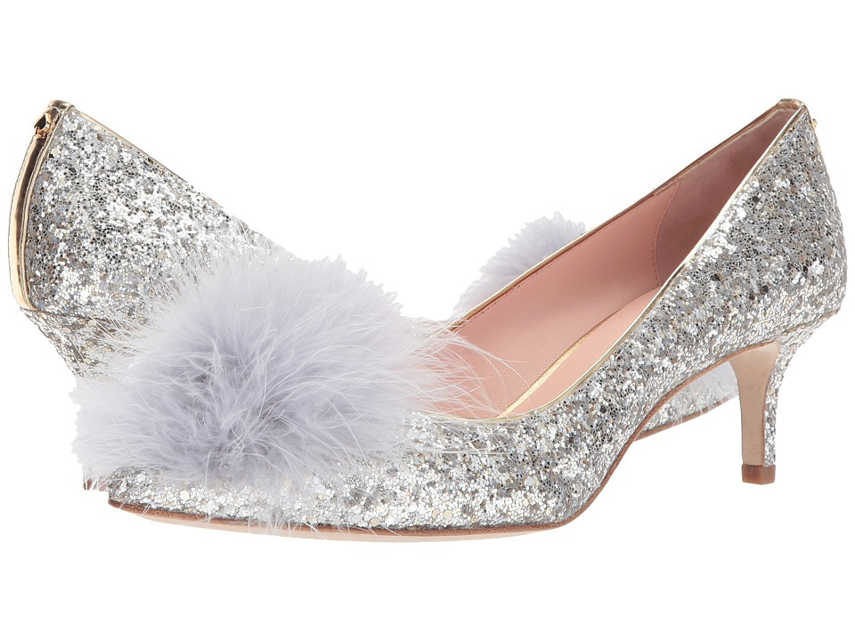 Kate Spade New York - Park (Silver/Gold Glitter) Women's Shoes | Zappos