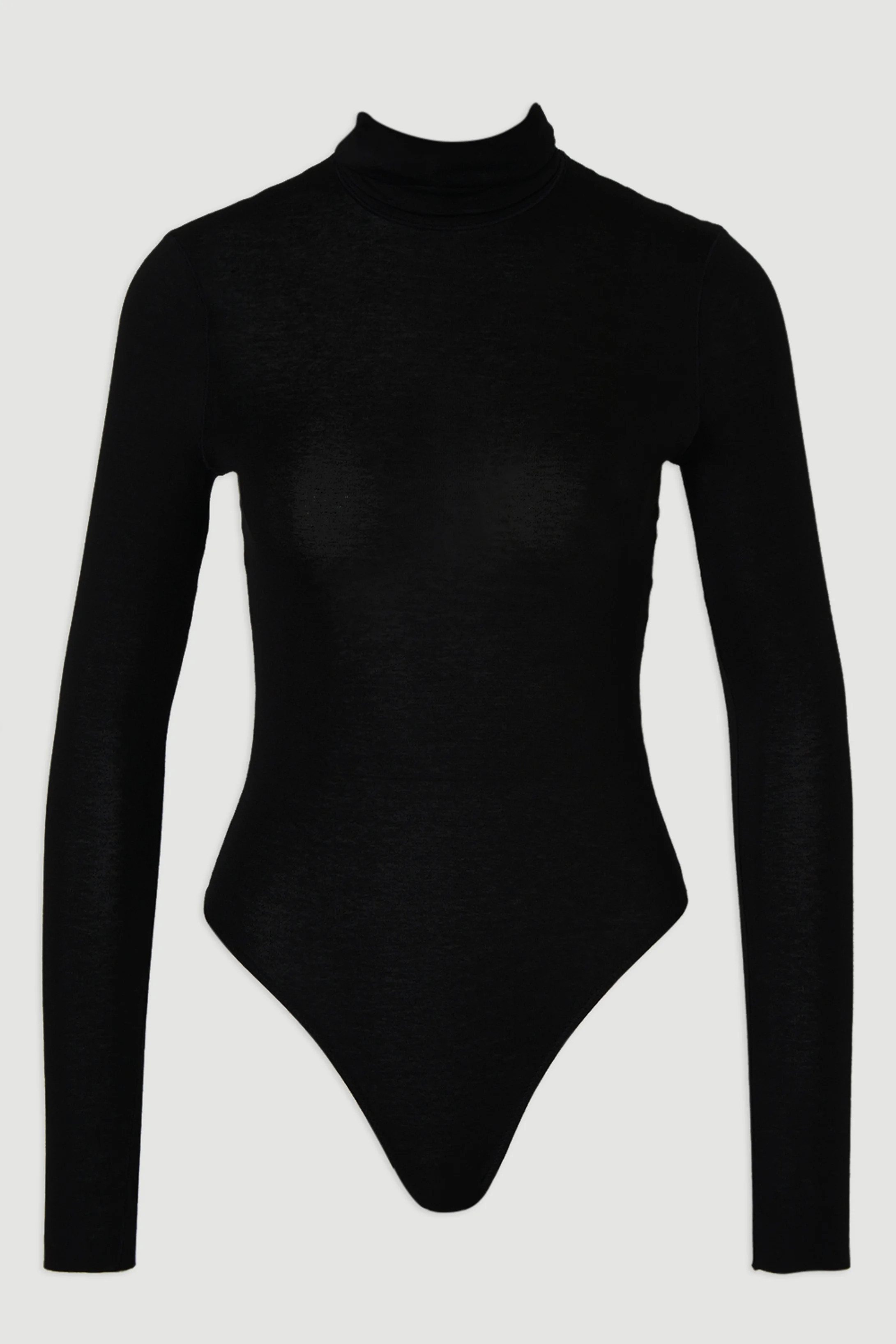 Wool Blend High Neck Long Sleeve Bodysuit | Karen Millen UK + IE + DE + NL