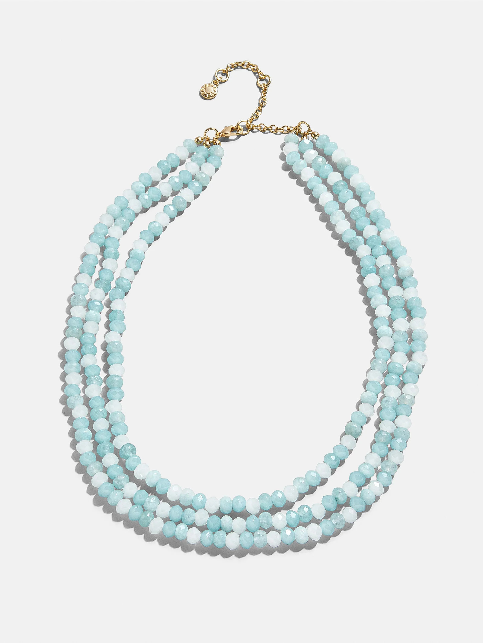 Lena Semi-Precious Layered Necklace - Blue | BaubleBar (US)