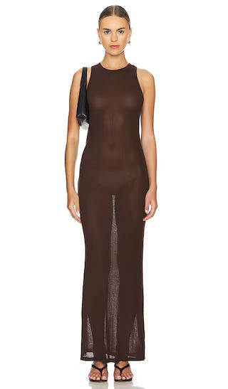 x REVOLVE Rio Maxi Dress in Chocolate | Revolve Clothing (Global)