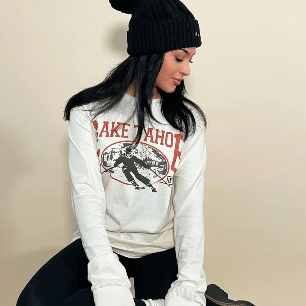 Lake Tahoe Long Sleeve Tee | Mountain Moverz