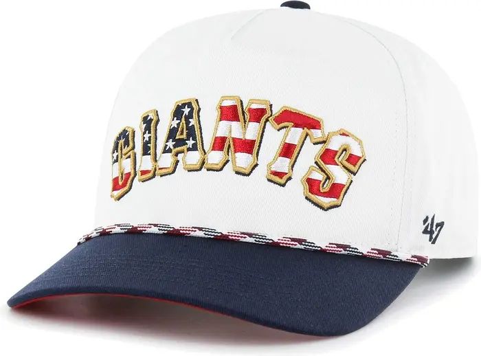 '47 Men's '47 White San Francisco Giants Flag Script Hitch Snapback Hat | Nordstrom | Nordstrom