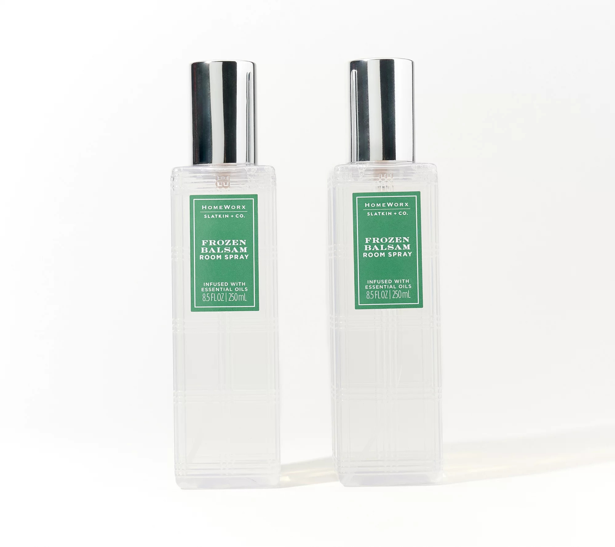 HomeWorx by Slatkin + Co. S/2 8oz Classic Holiday Room Sprays | QVC