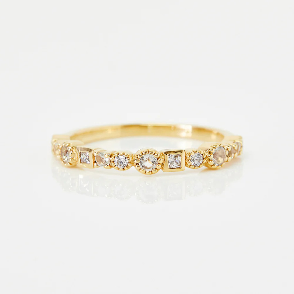 Diamond Constellation Eternity Ring | Carrie Elizabeth