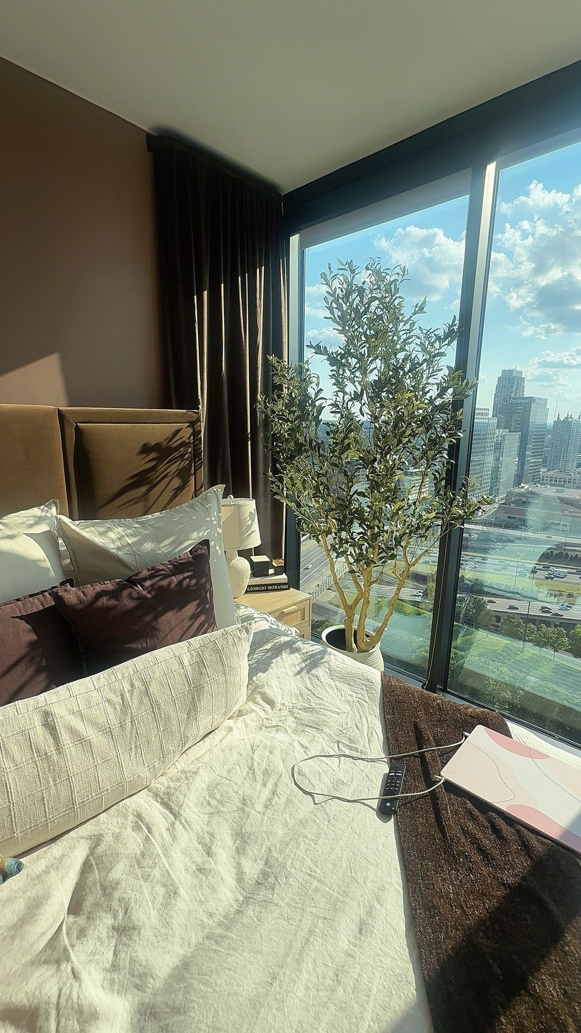 Slow mornings, sunshine pouring in, and a bedroom that makes you want to stay in bed just a little longer. ☀️ 🤎 @Quince @Wayfair

#LTKmorningroutine #LTKHome #LTKdayinmylife