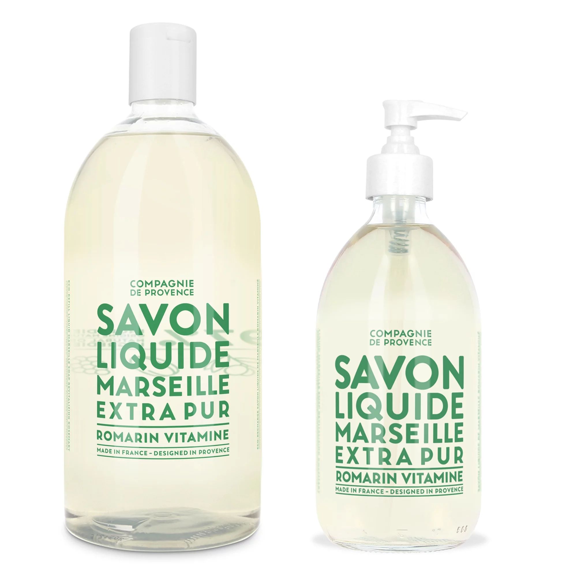 Compagnie de Provence Savon de Marseille Extra Pure Liquid Soap - Revitalizing Rosemary - 16.7 Fl... | Walmart (US)