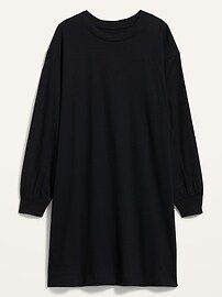 Loose Vintage Long-Sleeve T-Shirt Dress for Women | Old Navy (US)