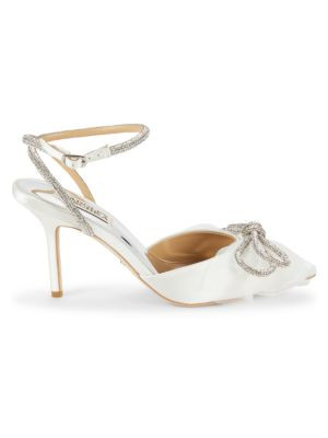 Sacred 90MM Embellished Bow Slingback Pumps | Saks Fifth Avenue OFF 5TH