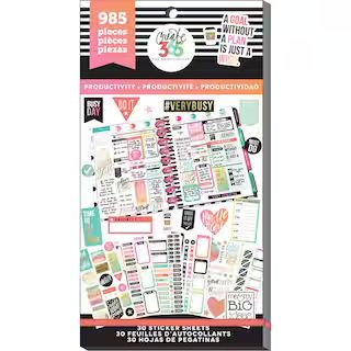 Create 365™ The Happy Planner™ Productivity Value Pack Stickers | Michaels Stores