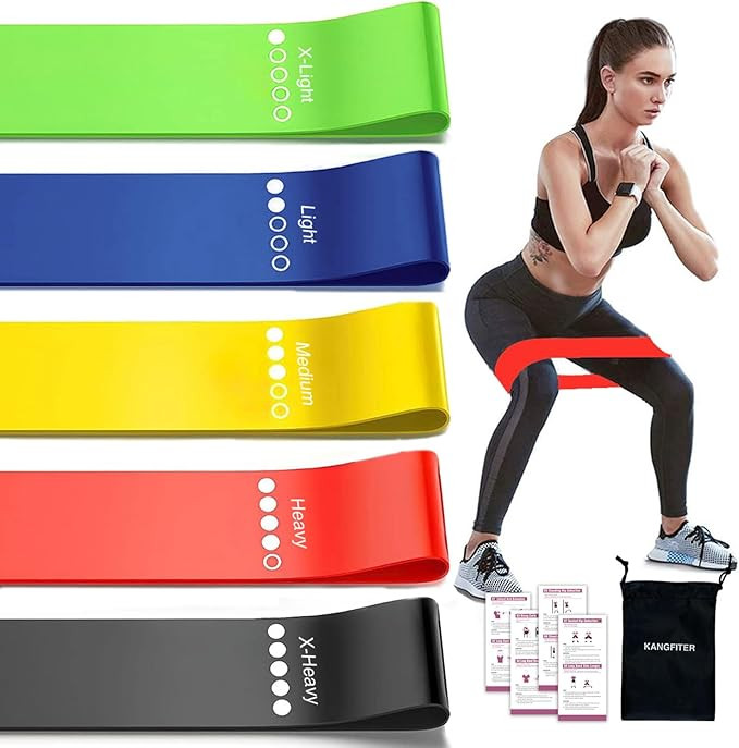 Resistance Bands for Working Out, Loop Exercise Bands for Booty Leg, Butt, Glutes, Stretch Workou... | Amazon (US)