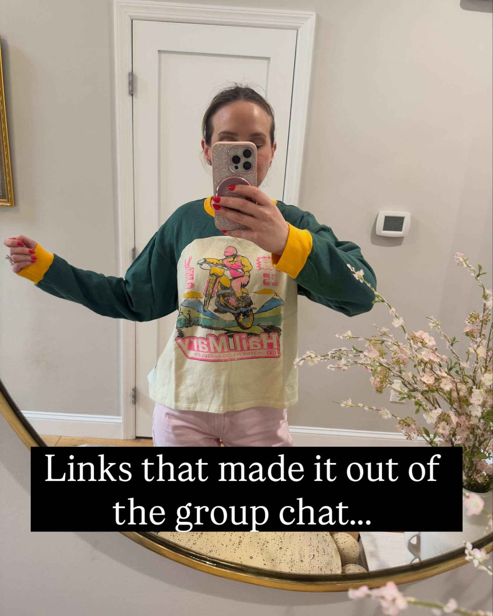 Let’s be honest it’s not just girls trips that are in the group chat! Let’s purchase the links we are sending around! If it’s  what makes us happy, get it out of the cart, and work it into our wardrobes. Remember to ask yourself, will it refresh something I already own, is it comfortable, does it feel like me or am I chasing a trend? Xoxoxoox