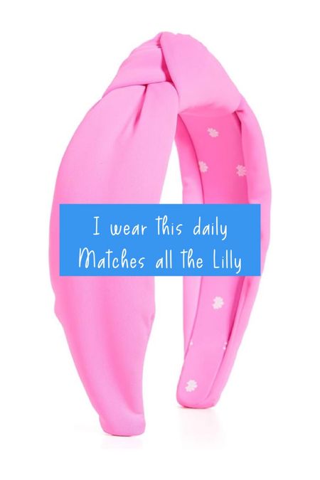 Hot pink headband 

#LTKBeauty #LTKFindsUnder100 #LTKSeasonal