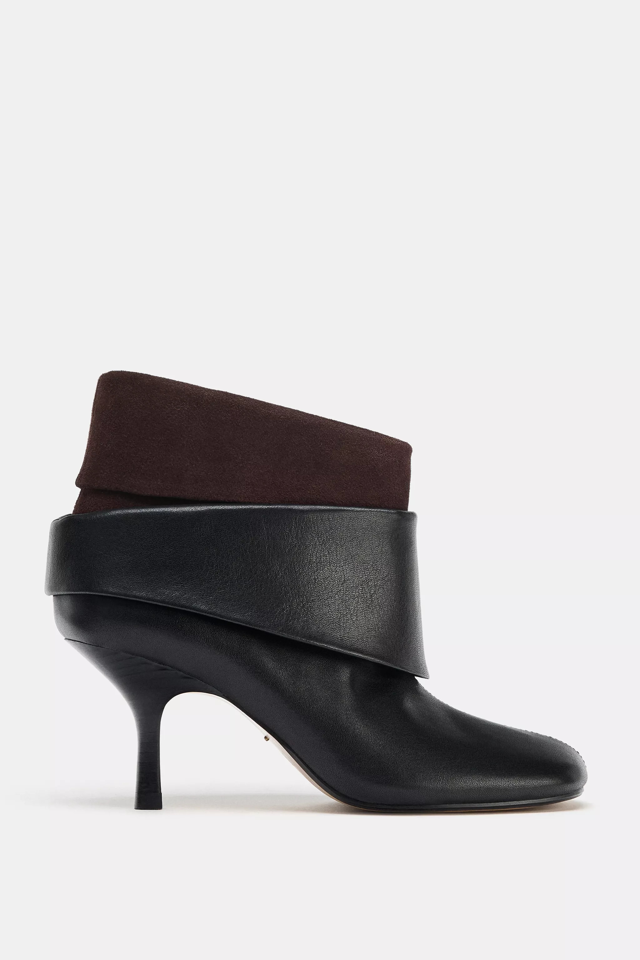 LEDERSTIEFELETTE MIT ABSATZ – LIMITED EDITION | Zara DE