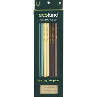 U Style Ecokind 9-Piece No. 2 Pencils with Eraser | CVS