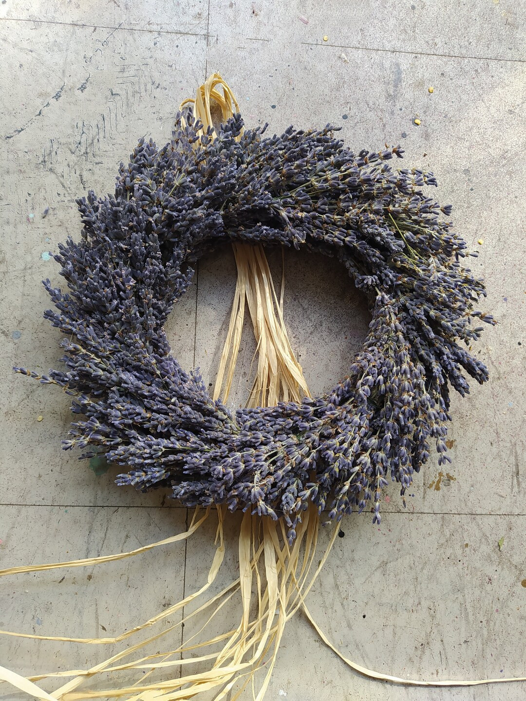 French Lavender Wreath - Dried Lavender Wreath - Kitchen Herb Wreath | Etsy (CAD)