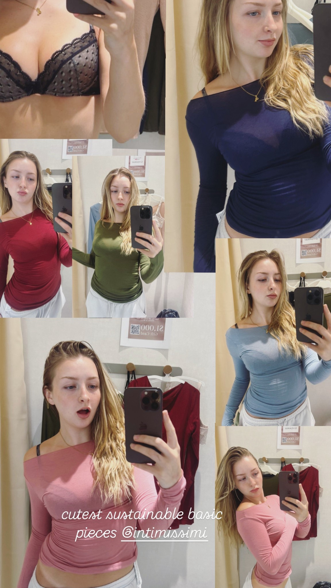 Intimissimi Cashmere long sleeve boat neck tops and the cutest push up bra🤍

#LTKStyleTip #LTKWorkwear #LTKFindsUnder100