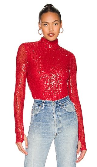 Halima Top in Red | Revolve Clothing (Global)