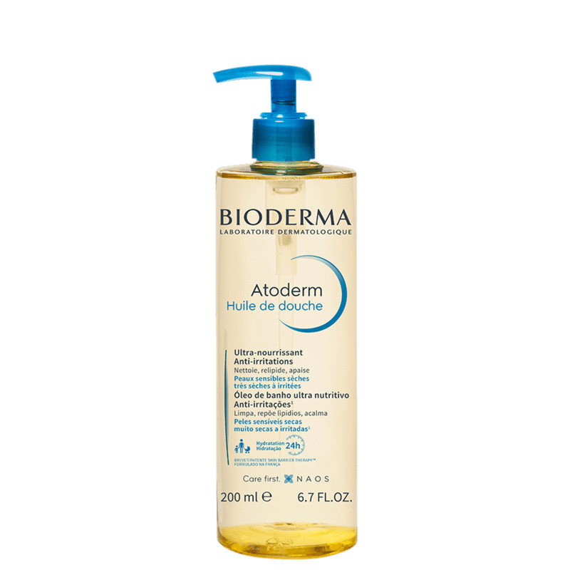 Bioderma Atoderm Higiene Hidratante Diária
             - Óleo de Banho 200ml | Beleza Na Web (BR)